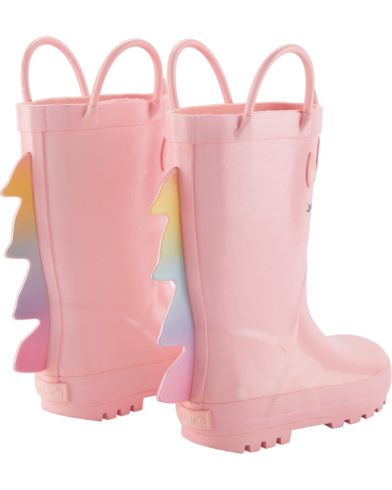 Botas De Lluvia Con Unicornio Rosa CF190565|Carter's