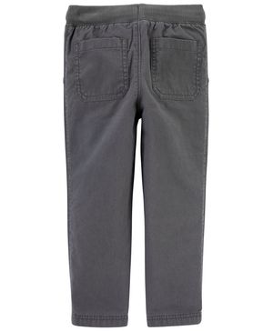 Pantalones Con Cintura Elástica Y Rodillas Reforzadas Carter's