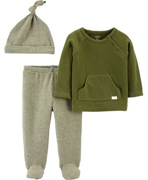 Conjunto De 3 Piezas "Primer Día En Casa" Carter's