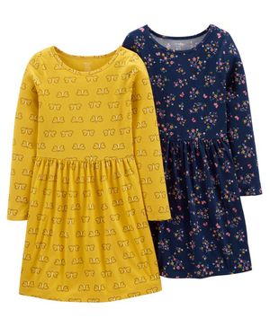 Paquete De 2 Vestidos De Jersey Carter's