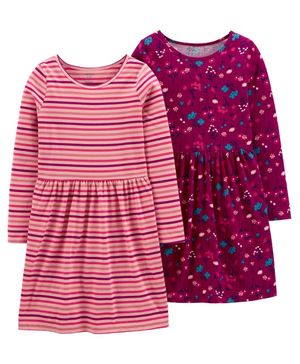 Paquete De 2 Vestidos De Jersey Carter's