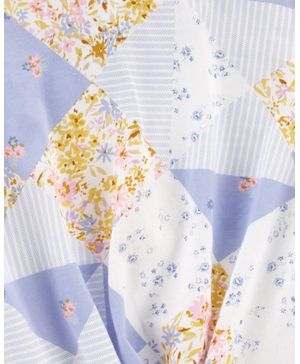 Blusa De Jersey De Parches Y Flores Oshkosh B'Gosh