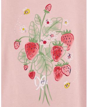 Playera De Jersey De Fresa Carter's