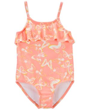 Traje De Baño De Mariposas De 1 Pieza Oshkosh B'Gosh