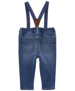 Pantalones De Mezclilla Con Tirantes Oshkosh B'Gosh