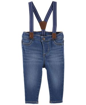 Pantalones De Mezclilla Con Tirantes Oshkosh B'Gosh