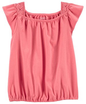 Blusa De Jersey Con Mangas Mariposa Oshkosh B'Gosh