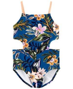Traje De Baño De Flores