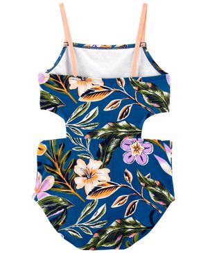 Traje De Baño De Flores