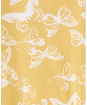 Blusa De Jersey De Mariposas Con Nudo Oshkosh B'Gosh