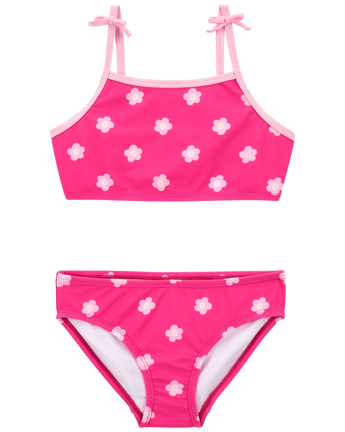  GOODKIDS Traje de baño para niña, conjunto de bikini (rosa,  130), Pink Daisy : Ropa, Zapatos y Joyería