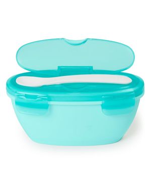 Tazon Y Cuchara Portátil Azul Skip Hop