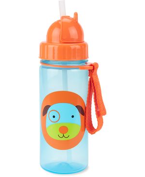 Botella C/ Popote Perro Skip Hop