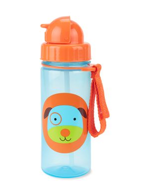 Botella C/ Popote Perro Skip Hop