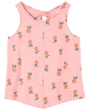 Blusa Sin Mangas Estilo Bandana Con Estampado De Piña Oshkosh B'Gosh
