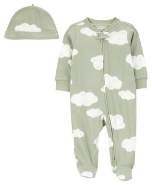 Conjunto De Pijama Con Cierre De 2 Piezas Carter's