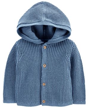 Sueter De Algodón Con Capucha Carter's