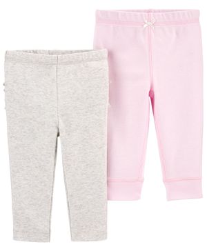 Paquete De 2 Pantalones De Algodón Carter's