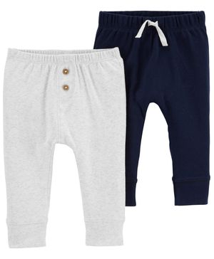 Paquete De 2 Pantalones De Algodón Carter's