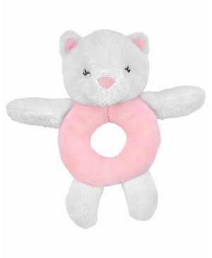 Sonaja de peluche de gatito Carter's