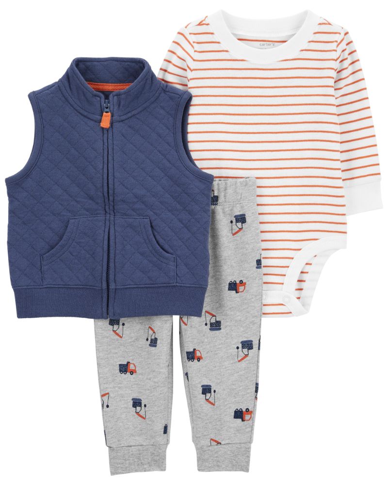 Conjunto 3 piezas carters new arrivals