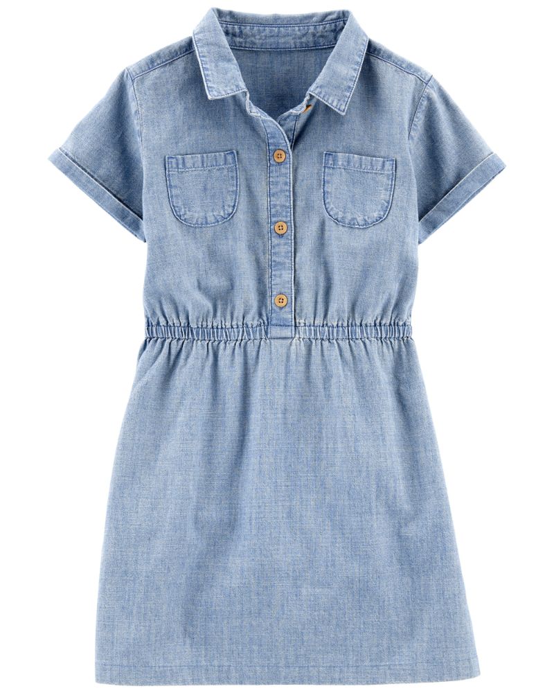 Vestidos en tela online chambray