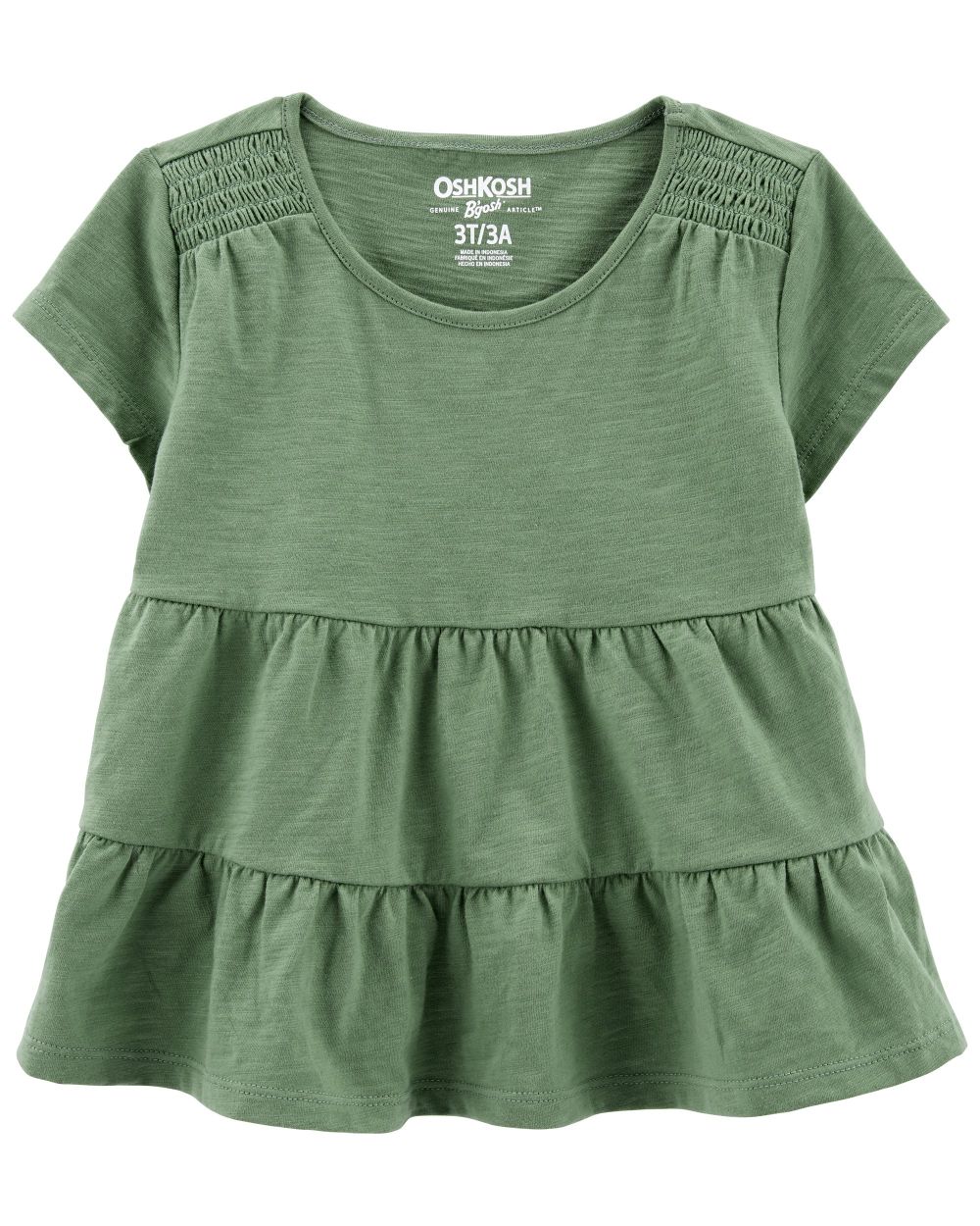 Camiseta Verde Niña Carters 2O932810 - Miscelandia