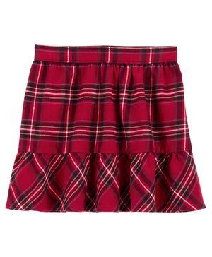 Falda A Cuadros De Sarga Carter's