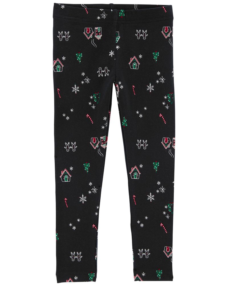 Leggings Navideños Negro 1P960910