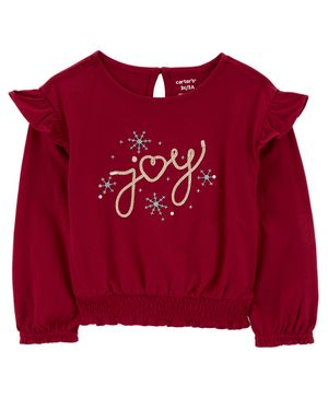 Playera De Punto Joy Carter's