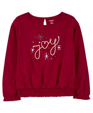 Playera De Punto Joy Carter's