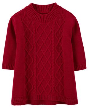 Vestido De Punto Trenzado Carter's