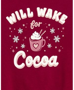 Pijama Holgada De 2 Piezas De Chocolate Caliente Carter's
