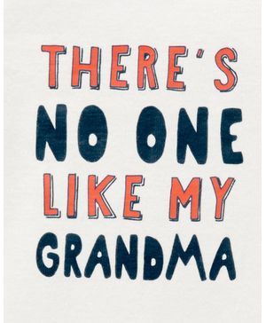 Pañalero “There'S No One Like Grandma” Carter's