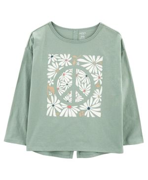 Playera Con Esampado Peace Carter's