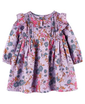Vestido De Olanes Con Estampado Floral Oshkosh B'Gosh