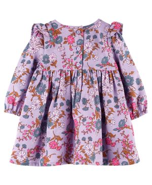 Vestido De Olanes Con Estampado Floral Oshkosh B'Gosh