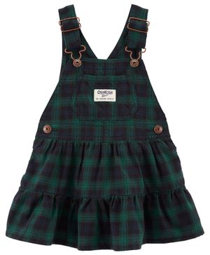 Vestido Jumper De Cuadros Oshkosh B'Gosh