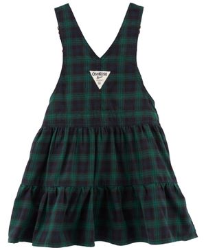 Vestido Jumper De Cuadros Oshkosh B'Gosh