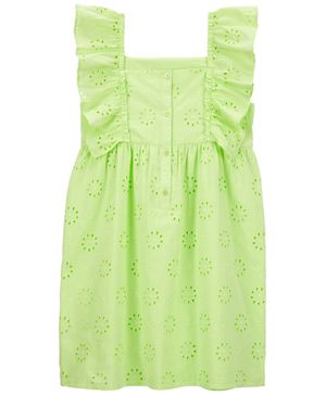 Blusa De Olanes Con Ojales Carter's
