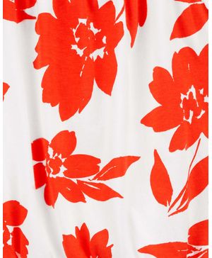 Blusa Fruncida Floral Carter's