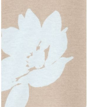 Mameluco Con Calcetines, Corte Ceñido, Florales Carter's