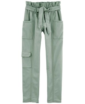 Pantalones Cargo De Paperbag De Algodón Suave Oshkosh B'Gosh