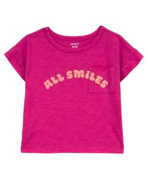 Playera Con Bolsillo All Smiles Carter's