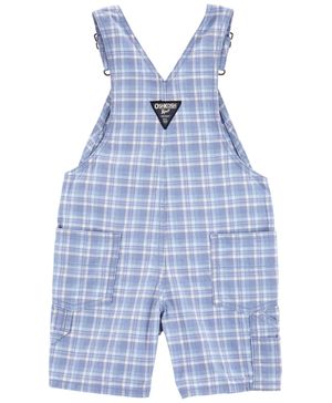 Short Overol A Cuadros Oshkosh B'Gosh