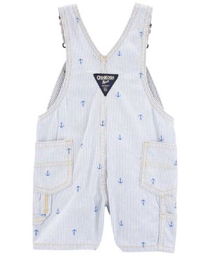 Short Overol Con Estampado De Anclas Oshkosh B'Gosh