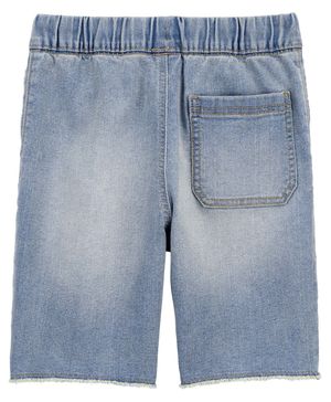 Shorts De Mezclilla Con Cordón Y Dobladillo Oshkosh B'Gosh