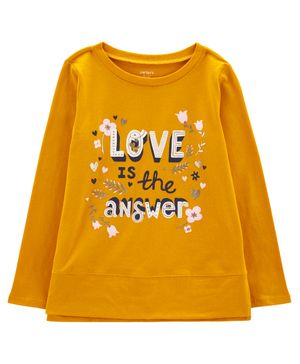 Playera Love Is The Answer Carter's