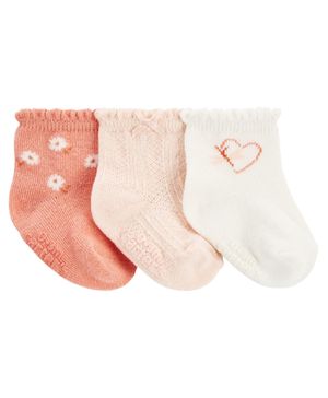 Paquete De 3 Pares De Calcetines Carter's