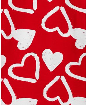 Pijama De 2 Piezas Con Corazones De San Valentín Para Adulto Carter's